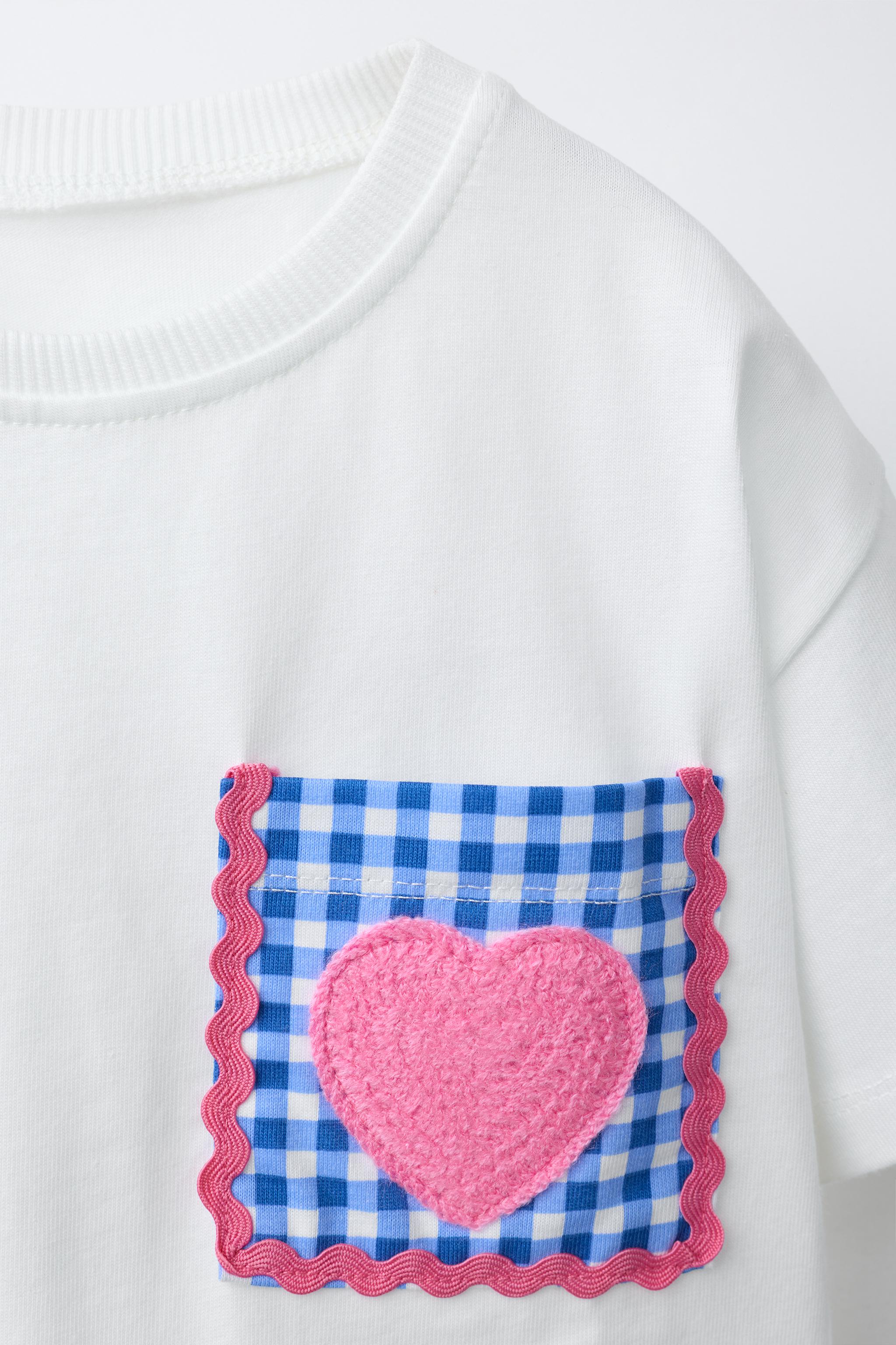 T-SHIRT POCHE ONDULÉE
